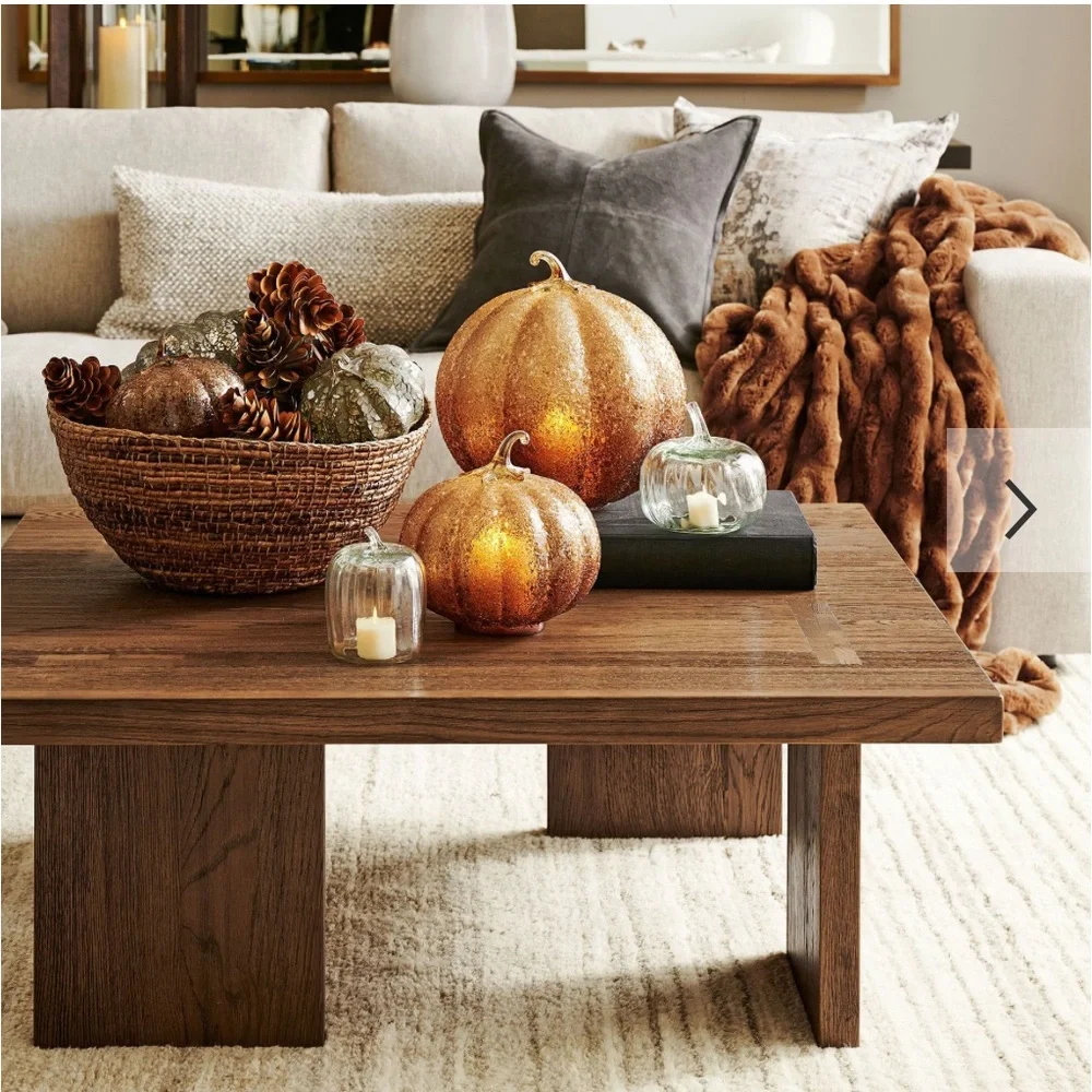 Pottery barn pumpkin medium size new w/o box